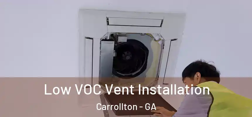  Low VOC Vent Installation Carrollton - GA